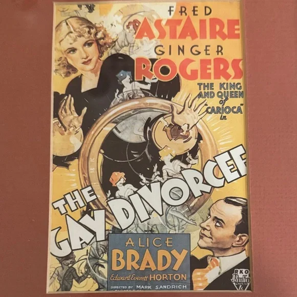 Framed Vintage Movie Poster - The Gay Divorcee - Picture 3 of 6